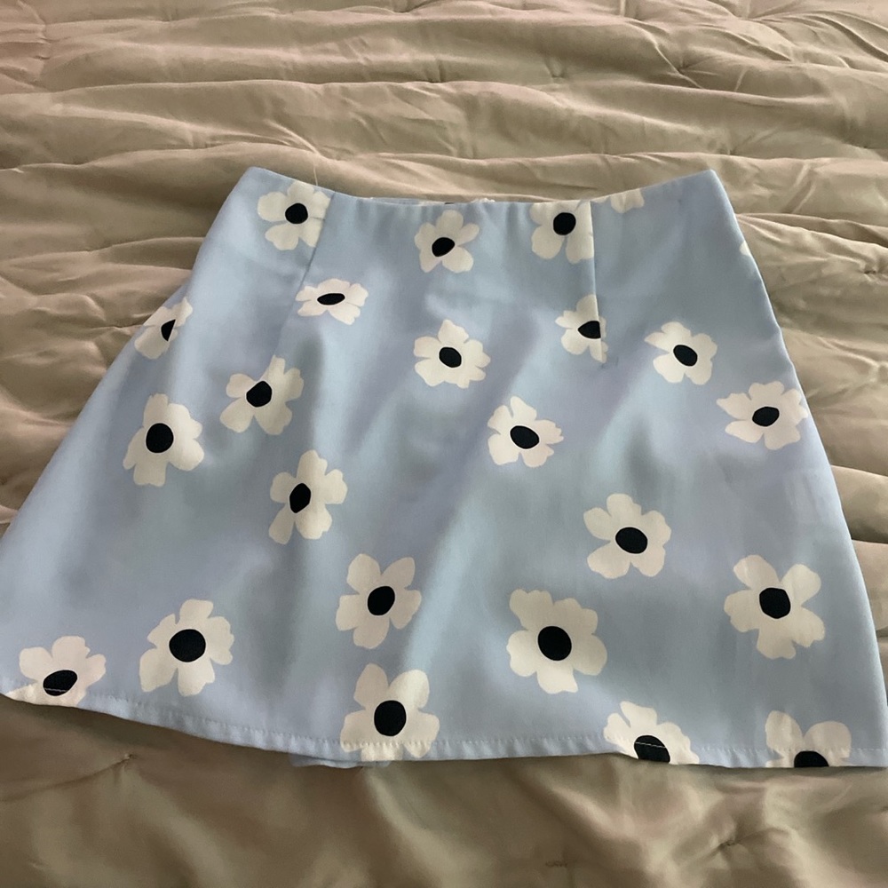 Princess Polly Shelly mini skirt blue